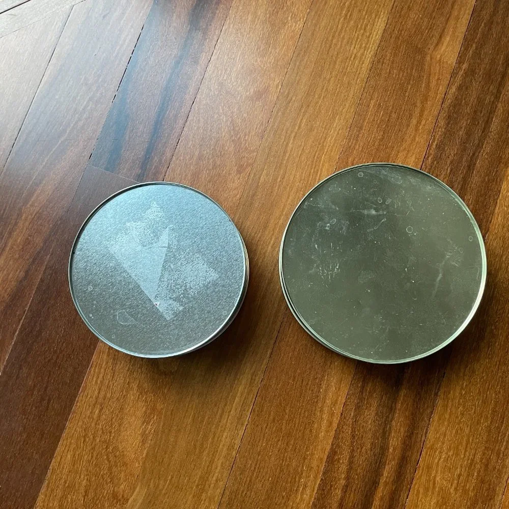 Two (2) Winter / Christmas Tins